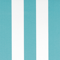 Outdoor Fabric - Vertical Aqua Polyester
