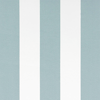 Outdoor Fabric - Vertical Belmont Blue Polyester