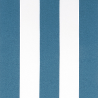 Outdoor Fabric - Vertical Island Blue Polyester
