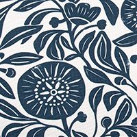 Outdoor Fabric - Virginia City Blue Polyester Fabric