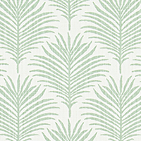 Palmetto Pistachio Slub Canvas