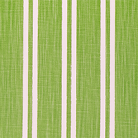 Parker Courtyard Green Slub Linen White