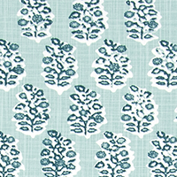 Perry Blue Springs Slub Canvas