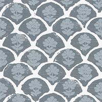 Petal Shy Blue Slub