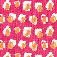 Plato Flamingo Slub Canvas