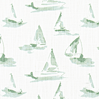 Sea View Pistachio Slub Canvas