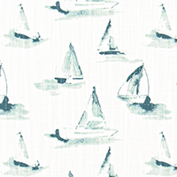 Sea View Silver Springs Slub Canvas