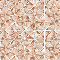 Angela Harris - Shibori Triangle Clay Luxe Canvas