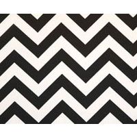 Zigzag Black 7oz Cotton