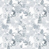 Zinnia Shy Blue Slub