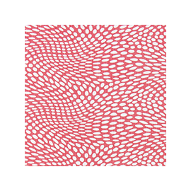 Arnava Sunset Coral Slub Canvas